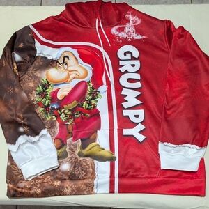 Walt Disney World 2XL Grumpy Christmas Hoodie